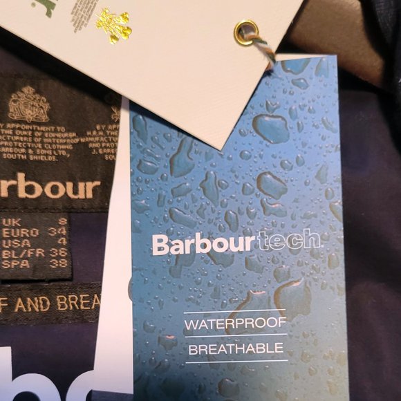 Barbour/ Orvis - Waterproof Hooded Parka | Red | NWT | 4 | Insulated - Picture 13 of 16